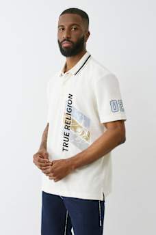 BUDDHA RELAXED POLO SHIRT, image 2
