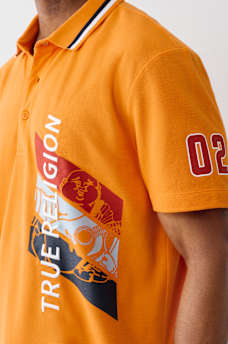 BUDDHA RELAXED POLO SHIRT, image 1