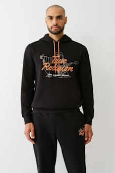 SCRIPT LOGO BUDDHA HOODIE, image 1