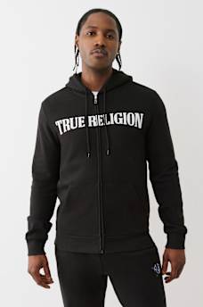 PUFF PRINT LOGO ZIP HOODIE, image 2