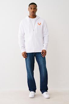 STUDDED RETRO LOGO ZIP HOODIE, image 5