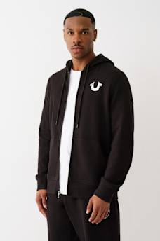METALLIC BUDDHA ZIP HOODIE, image 5