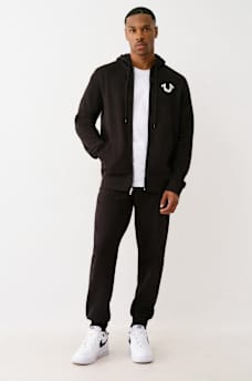 METALLIC BUDDHA ZIP HOODIE, image 6