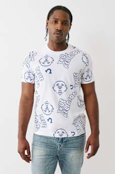 ALLOVER BUBBLE LOGO TEE, image 1
