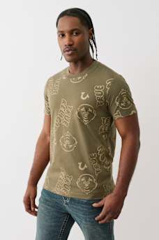 ALLOVER BUBBLE LOGO TEE, image 1