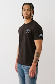 TRUE RELIGION STACKED LOGO TEE, image 3