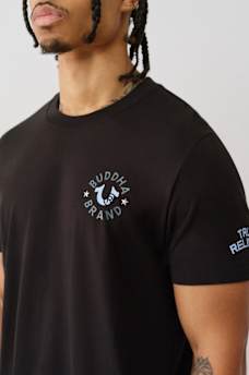 TRUE RELIGION STACKED LOGO TEE, image 4