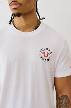 TRUE RELIGION STACKED LOGO TEE, image 2