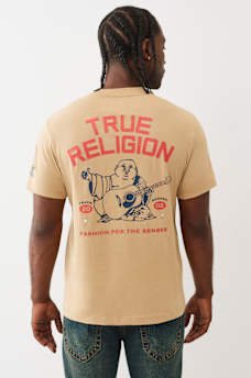 TRUE RELIGION STACKED LOGO TEE, image 4