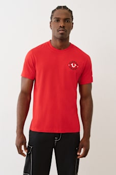 TRUE RELIGION STACKED LOGO TEE, image 2