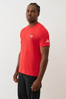 TRUE RELIGION STACKED LOGO TEE, image 3