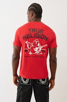 TRUE RELIGION STACKED LOGO TEE, image 5