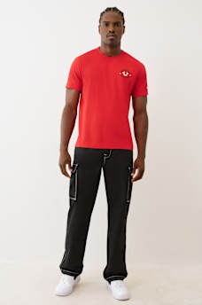 TRUE RELIGION STACKED LOGO TEE, image 6