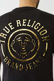 EMBOSSED EMBLEM LOGO TEE, image 1