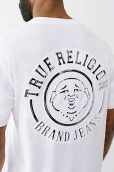 EMBOSSED EMBLEM LOGO TEE, image 1