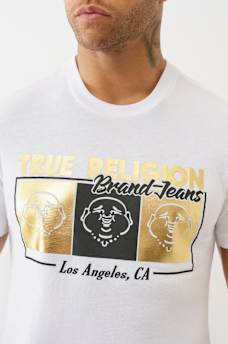 TRIPLE BUDDHA BOX TEE, image 1
