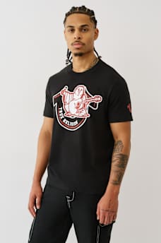 HORSESHOE BUDDHA TEE, image 3
