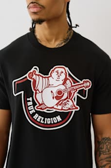 HORSESHOE BUDDHA TEE, image 1