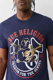 METALLIC BUDDHA TEE, image 1