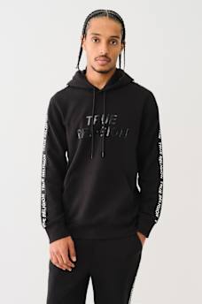 TRUE RELIGION TAPING PULLOVER HOODIE, image 2