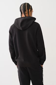 TRUE RELIGION TAPING PULLOVER HOODIE, image 3