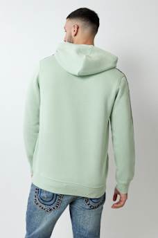 TRUE RELIGION TAPING PULLOVER HOODIE, image 5