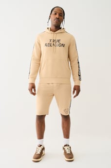 TRUE RELIGION TAPING PULLOVER HOODIE, image 5