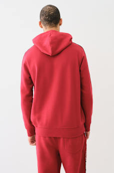 TRUE RELIGION TAPING PULLOVER HOODIE, image 4