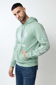 METALLIC HORSESHOE HOODIE, image 2