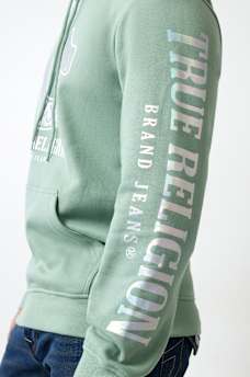 METALLIC HORSESHOE HOODIE, image 4
