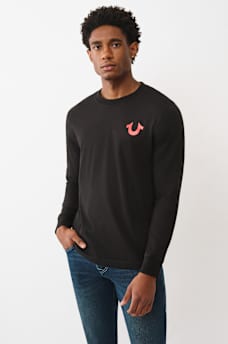 FOIL HORSESHOE LONG SLEEVE TEE, image 2