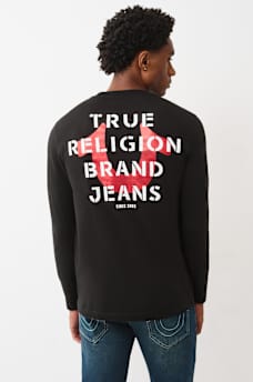 FOIL HORSESHOE LONG SLEEVE TEE, image 1