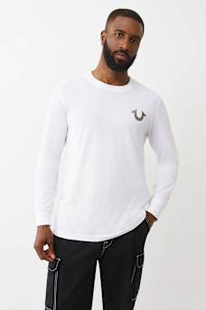 FOIL HORSESHOE LONG SLEEVE TEE, image 2