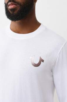 FOIL HORSESHOE LONG SLEEVE TEE, image 4