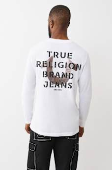 FOIL HORSESHOE LONG SLEEVE TEE, image 1