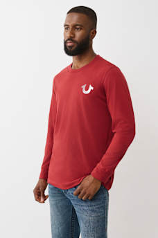 FOIL HORSESHOE LONG SLEEVE TEE, image 3