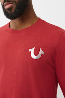 FOIL HORSESHOE LONG SLEEVE TEE, image 4