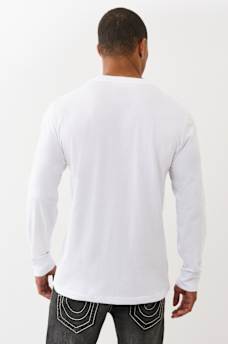 TRI PANEL LONG SLEEVE TEE, image 4