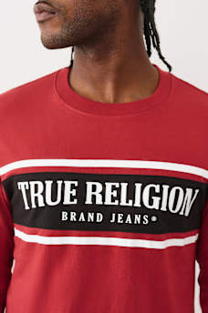 TRI PANEL LONG SLEEVE TEE, image 2