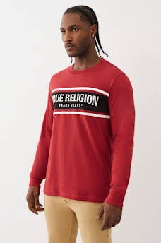 TRI PANEL LONG SLEEVE TEE, image 3