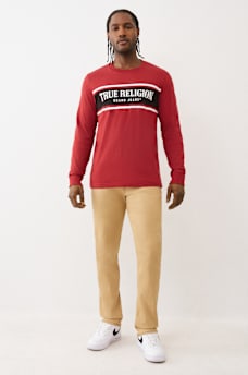 TRI PANEL LONG SLEEVE TEE, image 5