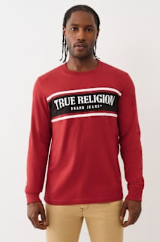 TRI PANEL LONG SLEEVE TEE, image 1