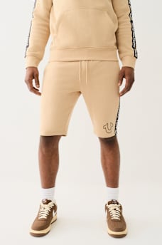 SILICONE LOGO TAPING SWEAT SHORT, image 4
