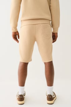 SILICONE LOGO TAPING SWEAT SHORT, image 5