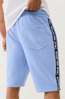 SILICONE LOGO TAPING SWEAT SHORT, image 2