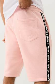 SILICONE LOGO TAPING SWEAT SHORT, image 2