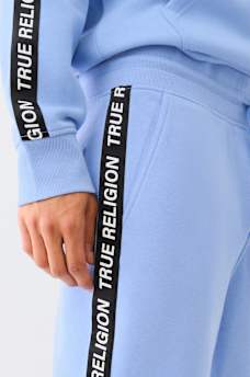 TRUE RELIGION TAPING STRAIGHT LEG SWEAT PANT, image 2