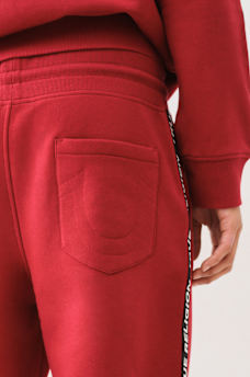 TRUE RELIGION TAPING STRAIGHT LEG SWEAT PANT, image 4