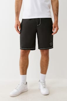 STITCHED HORSESHOE BOARD SHORTS 9”, image 6
