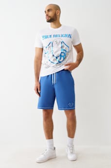 STITCHED HORSESHOE BOARD SHORTS 9”, image 3
